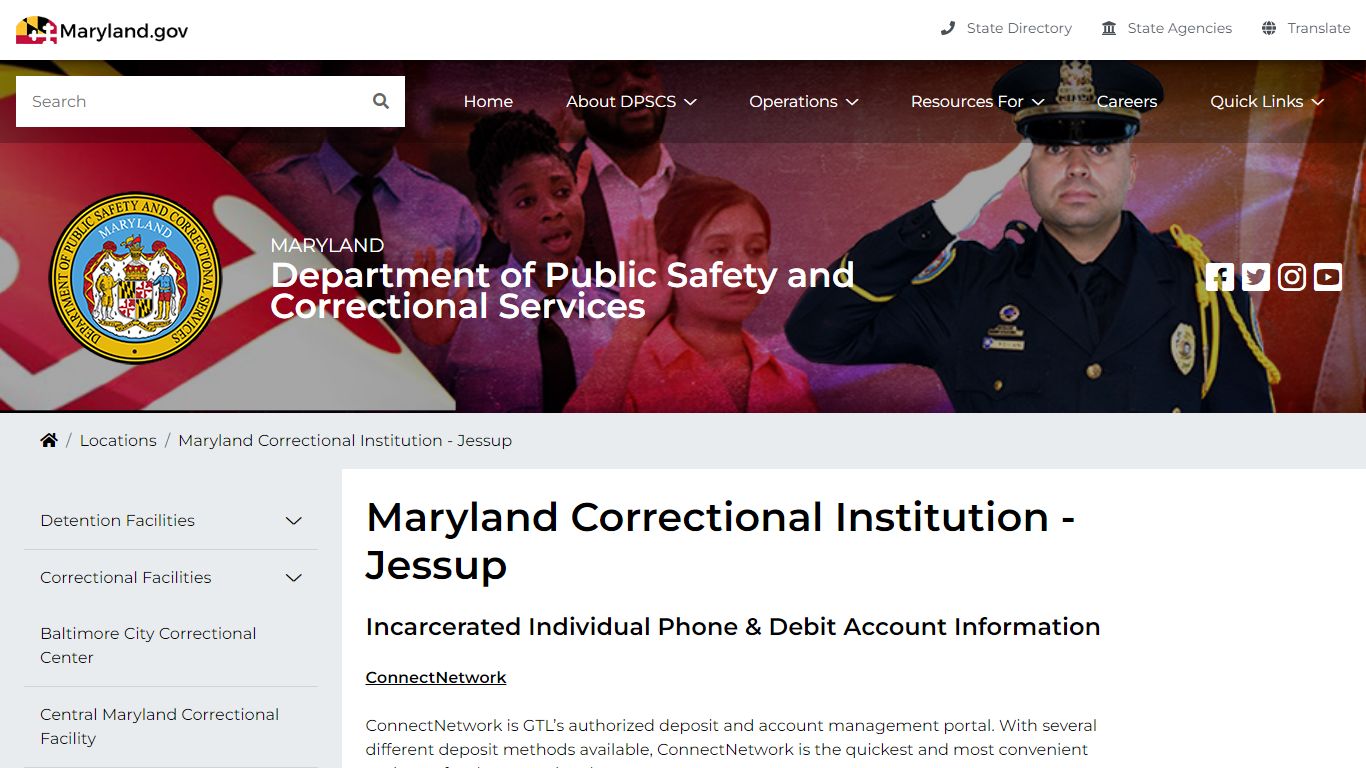 DPSCS - Maryland Correctional Institution - Jessup